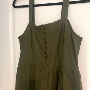 Madewell Linen Romper - Size 4